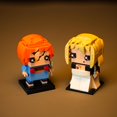 thumbnail image 2 of Set de construcción Silhouettesona Pareja de terror 252 piezas, 2 of 7