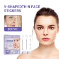 thumbnail image 1 of Parche lifting facial en forma de V de Jaysuing, modelador facial, reafirmante, antiarrugas, rostro ovalado en forma de V, atenúa líneas finas, kit de cuidado de la piel antienvejecimiento |, 1 of 5
