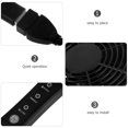 thumbnail image 2 of Enfriador de agua con ventiladores dobles para router, carcasa de computadora pequeña ABS, 2 of 6