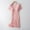 Pink, variant on Floleo Women's Maternity Nursing Long Nightgown Gown And Robe Full Slip Soft Chemise Maternity Nursing Pajamas Labor Delivery Gown For Breastfeeding Hospital Bathrobe