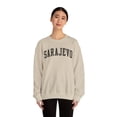 thumbnail image 4 of Sarajevo Sweatshirt Gifts Crew Neck Shirt Long Sleeve Unisex, 4 of 7