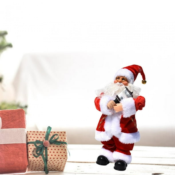 Muñeco Eléctrico de Papá Noel, Regalo para Niños, Regalos con