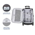 thumbnail image 3 of Travelpro Maxlite 5 Softside Expandable Luggage with 4 Spinner Wheels, Lightweight Suitcase, Carry-on 21-Inch, Black, 3 of 10
