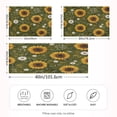 thumbnail image 3 of Satin Pillowcase Home Luxury Envelope Pillowcases Soft And Smooth Sunflower Daises Pattern, 3 of 6