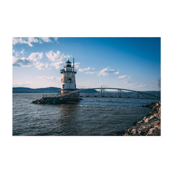 Sleepy Hollow Lighthouse 02 - Tarrytown New York Photography Unframed Wall Art Print 5 x 7 inches