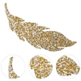 thumbnail image 2 of Leaf Shape Rhinestone Applique DIY Clothing Accessory Garments Bags DIY Applique, 2 of 9