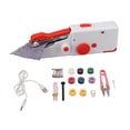thumbnail image 2 of Máquina de coser portátil máquina de coser de mano mini máquina de coser de mano para principiantes hogar bricolaje y viajes rojo ANGGREK Otros, 2 of 8