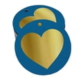 thumbnail image 1 of Inkdotpot Pack Of 100 Real Gold Foil Paper Tags Made With Love Wedding Favor Hang Tags, 1 of 6