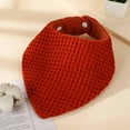 thumbnail image 2 of Zwiiyzr Baby Bandana Cotton Drooling Bibs Soft Infant Bib Adjustable Snaps Saliva Towels for Toddler 0-36 Months Red, 2 of 5