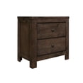 thumbnail image 6 of Wallace & Bay 2-Drawer Nightstand with Rustic Finish And Two Drawers, 6 of 10