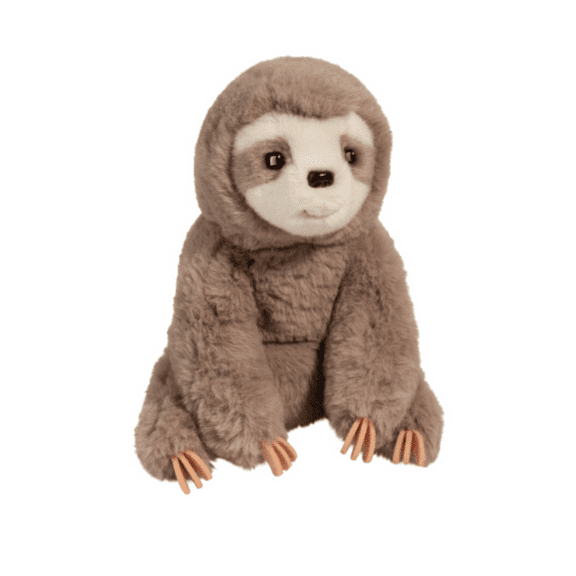 Douglas Cuddle Toys Lizzie Taupe Sloth Mini Soft Plush Stuffed Animal, 6"