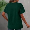thumbnail image 3 of ’s Street Solid Button Front Shirt – Casual Oversized Poplin Top, 3 of 5