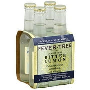 Fever-Tree Premium Bitter Lemon Mixers, 6.8FO (Pack of 6)