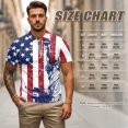 thumbnail image 6 of Aplkyhs Vintage American Flag Matching Couple Tennis Shirts Quarter Zip Matching Golf Shirts for Couple Machine Washable Mens Hawaiian Shirt for Golf Tennis Hiking, 6 of 6