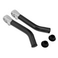thumbnail image 2 of 1 Pair Premium End Aluminum Alloy Bike Handlebar Ends Grip with Bar - Choose of colors Black, 2 of 8