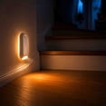 thumbnail image 5 of MMJ Motion Sensor Light Indoor Toilet Bowl Night Light RGB 16 Color Rechargeable Bathroom Closet 3.50x1.18in, 5 of 9