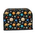 thumbnail image 2 of Sikiie Planets In Deep Space Toaster Covers 2 Slice Dustproof Toaster Cover Bread Machine Cover, Dustproof Cover - 11.4" x 7.5" x 7.9", 2 of 7