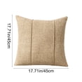 thumbnail image 3 of Fundas de cojín decorativas con diseño de rayas y textura de lino – Fundas de almohada para sofá, cama o sala de estar., 3 of 6