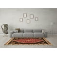 thumbnail image 3 of Ahgly Company Indoor Rectangle Persian Brown Traditional Area Rugs, 5' x 8', 3 of 4