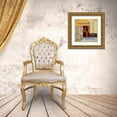 thumbnail image 3 of Wolk, Lisa 15x15 Gold Ornate Wood Framed with Double Matting Museum Art Print Titled - Funky Faith, 3 of 4
