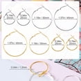 thumbnail image 3 of GHOONEY 96 Pcs Alloy DIY Earring Hoops Earring Making Kit for Women Hoop Earrings Making, 3 of 14