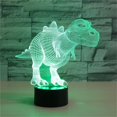 thumbnail image 4 of 3d Dinosaur Children Night Lamp Led Colors Changing Lighting Decoration Creative Gift Lamp Bedside Lamp Table Lamp, 4 of 5
