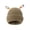Khaki, variant on Frog Knit Beanie Hat with Stretchy Eyes, Cute Animal Themed Stretchy Hat for Kids and Adults, Funny Handmade Stretchy Frog Hat for Halloween Photos, Family Matching Stretchy Animal Beanie - Orange