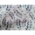 thumbnail image 5 of oneOone Cotton Poplin Light Dusty Blue Fabric Leaves Diy Clothing Quilting Fabric Print Fabric By Yard 56 Inch Wide, 5 of 6