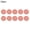 Pink, variant on Agiufgs 10 Pack Mini Steamed Bun Stress, Away Tension with Stress Ball Design, for Desk Companion or Party Bag Filler, Yellow