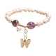 thumbnail image 2 of Pulsera de perlas de agua dulce con cristales de fresa, pulsera para mujer, diseño de minorías INS, pulsera de estudiantes, pulsera de perlas, 2 of 4