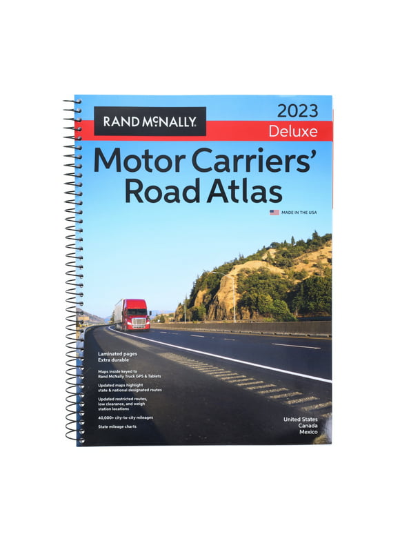2023 Deluxe Motor Carrier Road Atlas