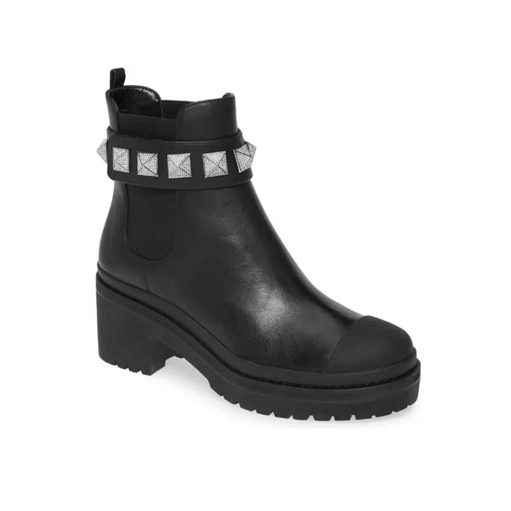 michael kors glenn studded leather boot