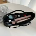 thumbnail image 3 of DEELLEEO Minimalist Backpack Insert Storage Bag With Multi-Pocket Insert Classic Inner Portable Organizer Makeup Bag Cosmetic Make Up Accessories Tote Bag For Teen Girls Women College Stu, 3 of 7
