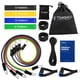 thumbnail image 5 of TOMSHOO 17Pcs Bandas de resistencia Set Fintess de ejercicio Bandas de rehabilitación Ejercicio Band Abanopi Banda deportiva, 5 of 7