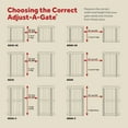 thumbnail image 5 of Adjust-A-Gate Steel Frame Gate Building Kit, 36"-60" Opening Up To 4' High, 5 of 9