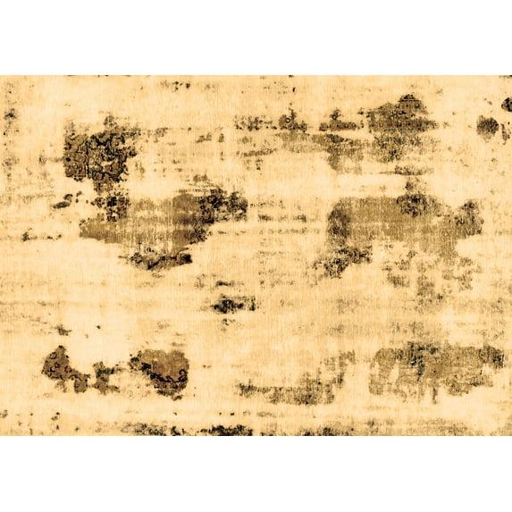 Ahgly Company Indoor Rectangle Abstract Brown Modern Area Rugs, 5' x 8'