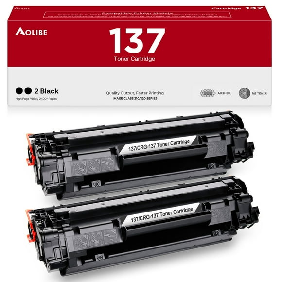 Cartucho de tóner AOLIBE 137 compatible para Canon imageCLASS