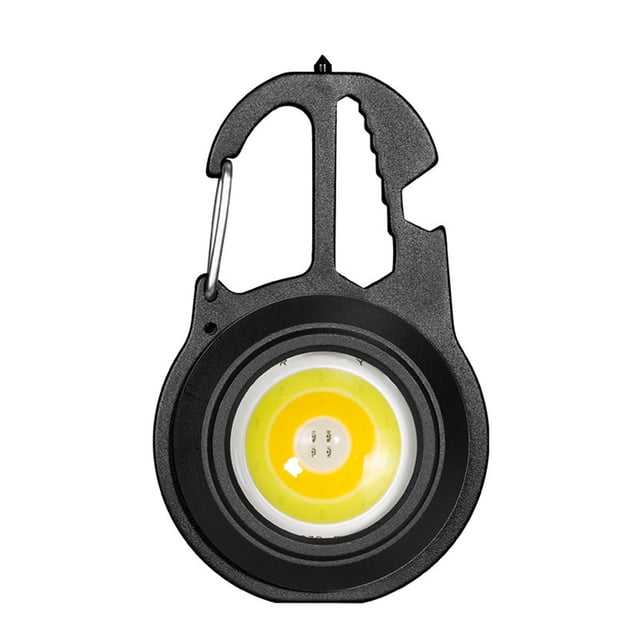 Linterna Portátil 800LM Impermeable 7 Engranajes Llavero Antorcha Recargable Sonducket Negro OD025137-01B
