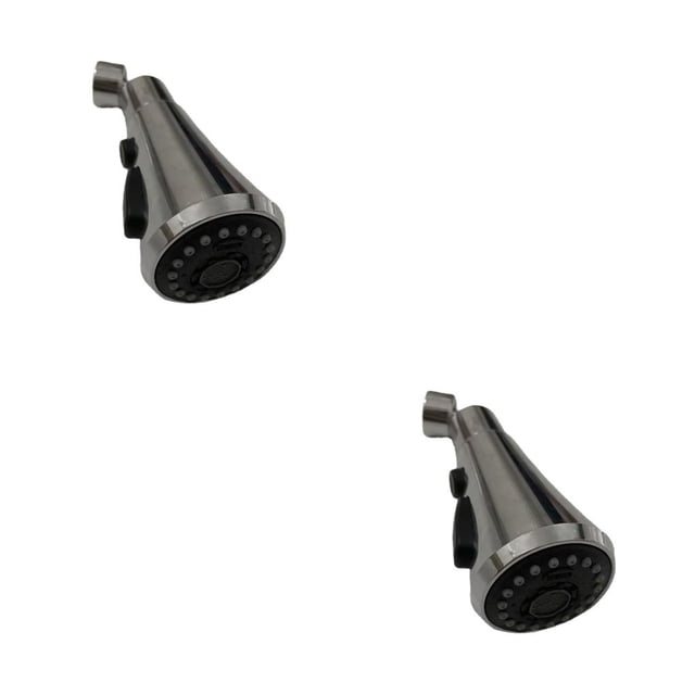 Naiovety Aireador de grifo de rotación de 360 grados, 3 modos ajustables, boquillas difusoras de grifo de agua flexibles, ahorro de agua, Negro 2piezas