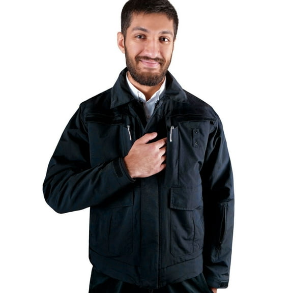 Lancer 3 in 1 Winter Waterproof Jacket with Removable Soft Shell Linner Jacket (NAVY BLUE) Medium