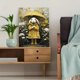 thumbnail image 5 of Qisvanset Bengal Cat Floral Canvas Print 12x16 Inch Multi Room Decor, 5 of 8
