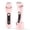 pink, variant on MichPong Woman Electric Razor for Face Leg,Electric Shaver Wet Dry Use USB Rechargeable, 2-in-1 Gift