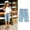 Blue, variant on FAHXNVB Girls Bermuda Shorts Cotton Linen Drawstring Casual Breathable Elastic Waist Loose Fit Athletic Shorts Summer Solid Color Fashion Shorts with Pockets 4-14 Years