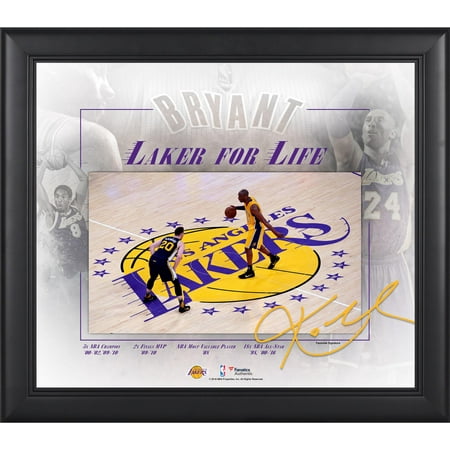 Kobe Bryant Los Angeles Lakers Framed 15