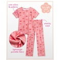 thumbnail image 2 of dELiA*s Girls' Pajamas - 2 Piece Snug Fit Pointelle Floral Bow Pajamas Set for Girls (Sizes: 4-16), 2 of 7