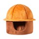 thumbnail image 1 of Cama túnel con forma de sombrero para gatos, juguete interactivo para gatos mayores color de café, 1 of 9