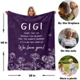 thumbnail image 6 of Gigi Gifts for Grandma Blanket 50" x 60", Gigi Gifts for Birthday Christmas Mothers Day, Grandma Birthday Gifts from Grandkids, 6 of 7