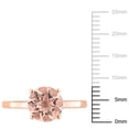 thumbnail image 2 of Everly Women's Morganite 10k Rose Gold Ring, 2 of 7