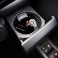thumbnail image 3 of FMSHPON I Love Basketball Black Set of 2 Car Coaster for Drinks, Absorbent Ceramic Stone Coasters Cup Mat with Cork Base for Home Kitchen Room Coffee Table Bar Decor, 3 of 5