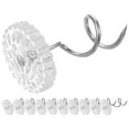 thumbnail image 4 of 200Pcs Tacks for Sofa Spiral Pins Assorted Color Iron Plastic Reusable Furniture, 4 of 8